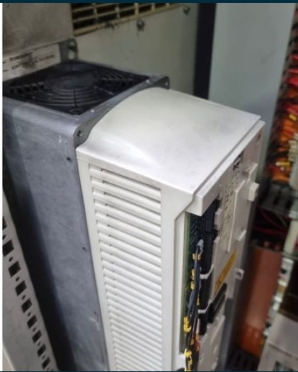 Variador de frequência depois da limpeza LiveCleaning
